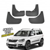 Бризковики для Skoda Yeti 2009-2013   Бризковики для Skoda Yeti 2009-2013